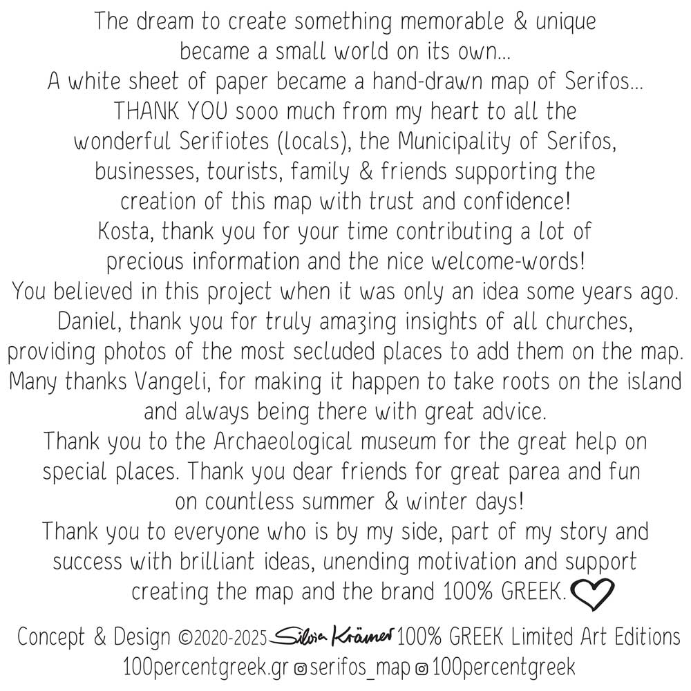 Serifos Map 2025